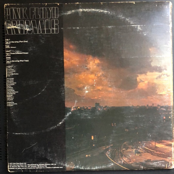 Pink Floyd Animals Vinyl Lp '77 - Picture 4 of 8